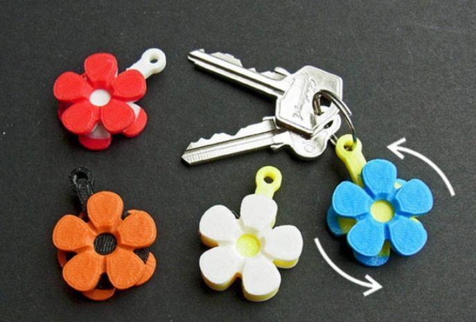 3D printed keychains